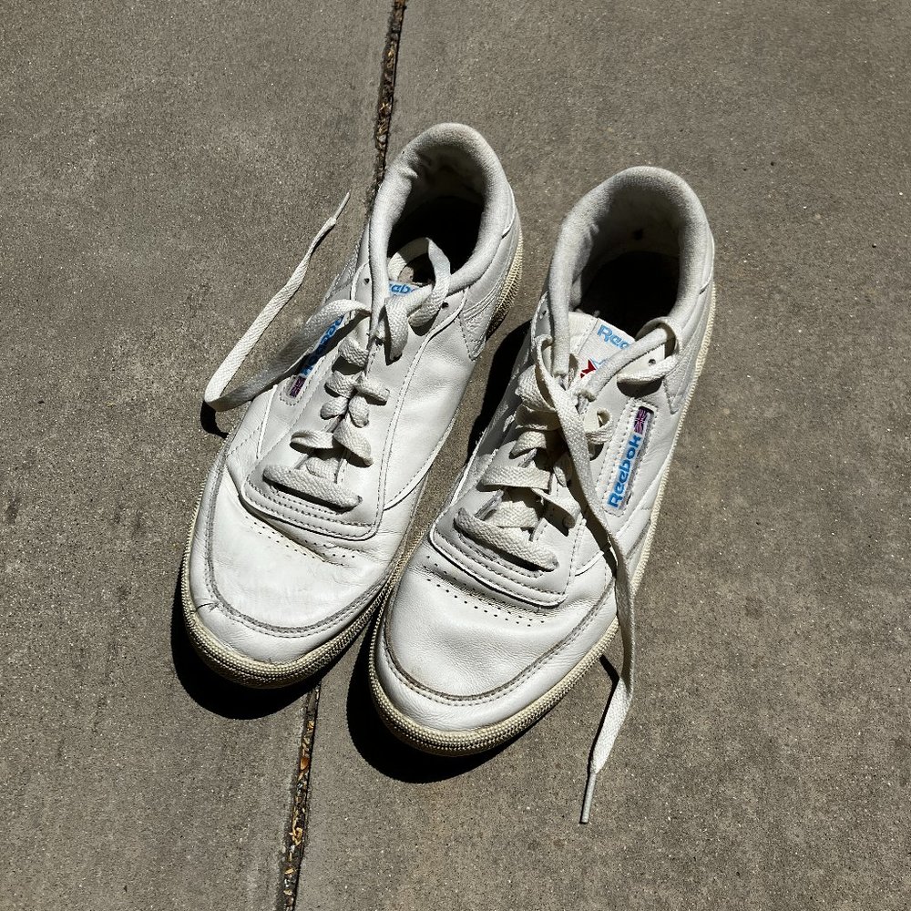 White Reebok Classics